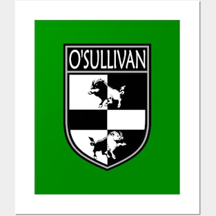 Irish Clan Crest - O'Sullivan Posters and Art